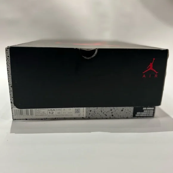 Air Jordan 5 Retro Stealth Size 12 Men’s Basketball Shoes